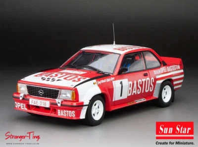 Sunstar 5395 1/18 Opel Ascona 400 G.Colsoul/A.Lopes-2nd Circuit des Ardennes - Imagem 1 de 4