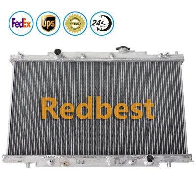  Radiador de aluminio para Honda CR-V 2002 2003 2004 2005 06 EX LX 2,4 L 144 CU AT MT Foto 1 de 4