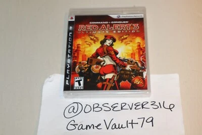 Command & Conquer: Red Alert 3 -- Ultimate Edition (Sony PlayStation 3) PS3 NEW - Image 1 of 4