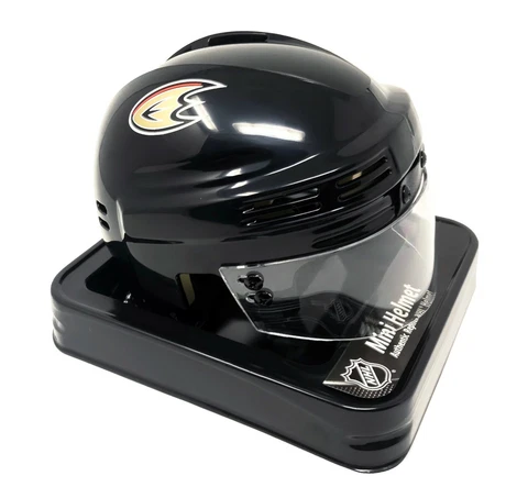 ANAHEIM DUCKS NHL LICENSED BLACK MINI HELMET Cover