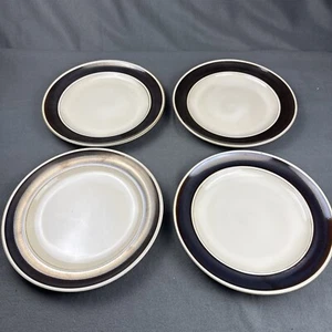 Pier 1 Imports Rion Dinner Plates 11 Inch Brown Bronze New - Picture 1 of 10