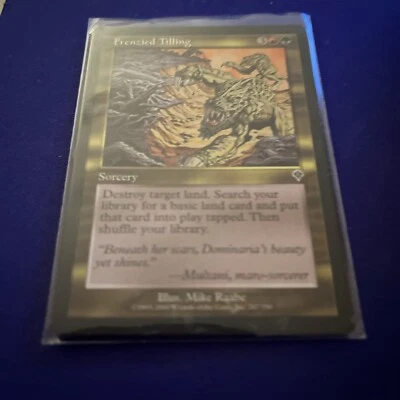 MTG Frenzied Tilling Invasion 247/350 Regular Common - Image 1 of 2
