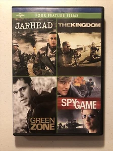 Jarhead/The Kingdom/Green Zone/Spy Game (DVD, 2014, 4-Disc Set) - Foto 1 di 5