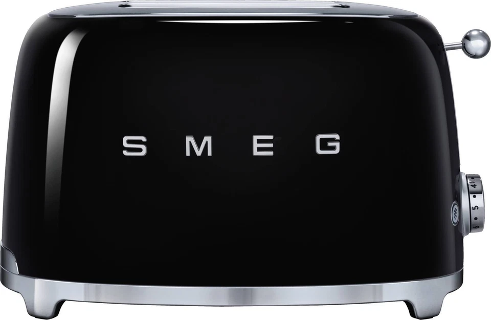 Smeg TSF01BLEU Schwarz Toaster neu ovp - Bild 1 von 1