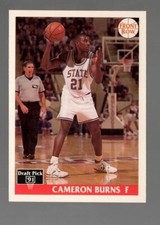 1991 Front Row Italian/English #85 Cameron Burns NM/Mint