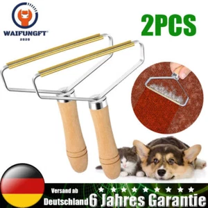 2PCS Fusselrasierer Tierhaarentferner für Katzen-Hundemöbel Kleidung und Teppich - Bild 1 von 13