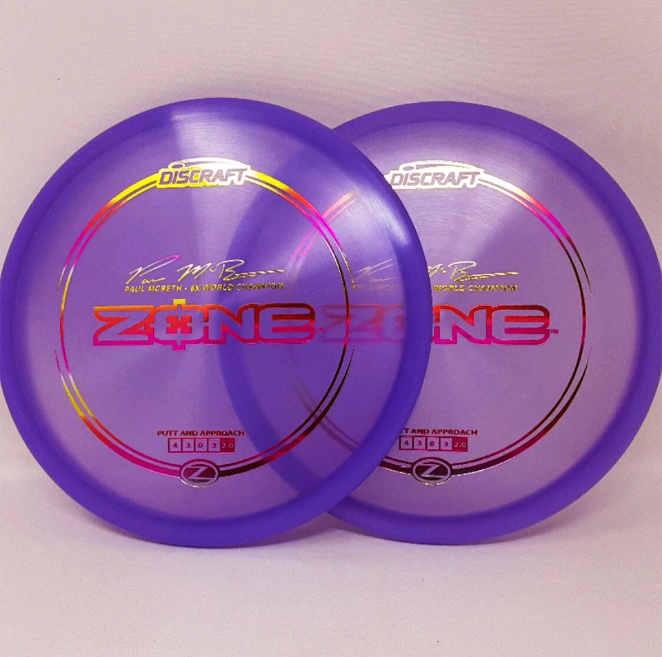 Set of (2) Discraft Elite Z Zone 5X PMB 173-4g Purple Rainbow  FREE SHIPPING 6 - Image 1 of 1
