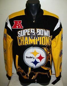 PITTSBURGH STEELERS Ultimate 6 Time SUPER BOWL CHAMPIONSHIP Cotton Jacket 2022