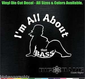 Naked MUDFLAP Sexy Fat Thick Girl Decal*ALL ABOUT THAT BASE*Car/ Truck/ Sticker - Picture 1 of 3