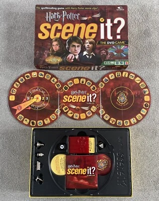 Scene It Harry Potter 2005 The DVD Game 100% Complete - Image 1 of 4