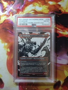 Magic the Gathering URABRASK/THE GREAT WORK, Escaparate Art, GRADO PSA Como Nuevo 8 - Imagen 1 de 2