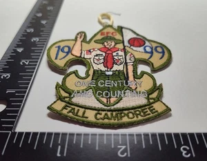 BSA Patch ONE CENTURY AND COUNTING.FALL CAMPOREE BÜGELBILD AUFNÄHEN ORIGINAL PATCH - Bild 1 von 4