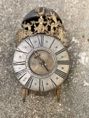 ANCIEN MOUVEMENT DE PENDULE CAGE CAPUCINE 2 MARTEAUX 18/19EME - Photo 1/4