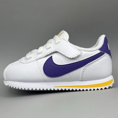 Nike Cortez 7C Easyon PS LAKERS Niños pequeños Preescolar Informales Zapatos DM0952-105 Foto 1 de 4