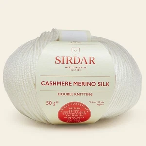 6 x Sirdar Knitting Wool Yarn Cashmere Merino Silk DK Double Worsted Crochet - Picture 1 of 2