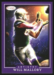 2022 SAGE HIT Artistry Purple #ARTWM Will Mallory - Picture 1 of 2