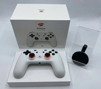 Google Stadia Premier Edition w/ Chromecast Ultra 4K WiFi 3rd Gen NC2-6A5-D - Image 1 of 4