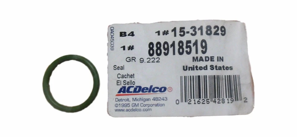 ACDelco 88918519 15-31829 Automatic Transmission Sealing Ring Seal - Image 1 of 1
