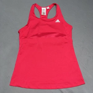 Adidas Climalite Racerback Tank Top Women’s M Pink -4409 - Picture 1 of 12