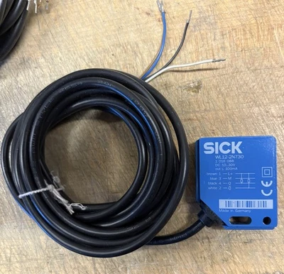 SICK WL12-2N730 PHOTOELECTRIC SENSORS - PRE-OWNED - Image 1 of 3