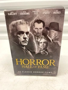 The Horror Hall of Fame Classic Horror Films 26 DVD Set Mill Creek Entertainment - Imagen 1 de 20