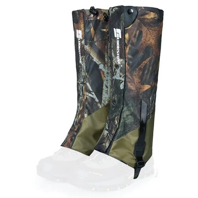 Outdoor Camouflage Snowproof Waterproof Snow Boot Gaiters Legging Gaiter High... - Image 1 of 4