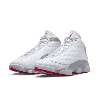 Hombre Talla 9 Air Jordan 13 Retro Blanco True Red Wolf Gris 414571-160 ((Sin Tapa)) Foto 1 de 4