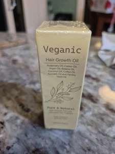 Veganic Hair Growth Oil Formula Scalp Treatment 30ml 02/2028 - Picture 1 of 5