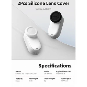 Per Insta360 GO 3S Accessori Cover Protettiva Lenti Silicone - Foto 1 di 9