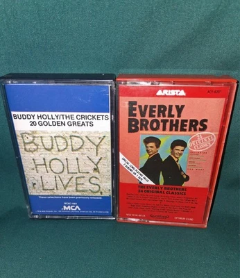 BUDDY HOLLY/THE CRICKETS 20 GOLDEN GREATS+THE EVERLY BROTHERS/24 CLASSIC-44TRACS - Image 1 of 4