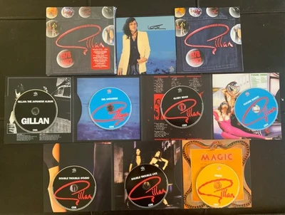 7-CD Box Set Ian Gillan 1978-1982 Autographed Signed Deep Purple Bonus Tracks SS - Image 1 of 4