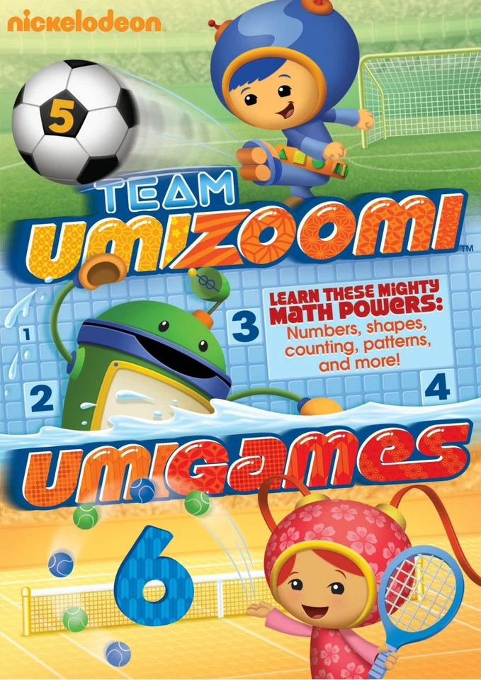 Team Umizoomi: Umigames (DVD) Michael Smith and Jenn Kim Michael Smith - Image 1 of 1