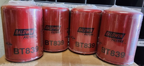 4 NEW Baldwin BT839 Genuine Hydraulic Filters Lot of 4 **READ ...