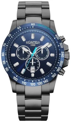 Reloj de cuarzo Roamer Rimini 861837-44-45-20 para hombre Foto 1 de 4