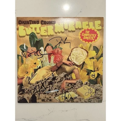 Counting Crows Butter Miracle Complete Sweets Black Vinyl Autographed Signed #1 - Image 1 of 4