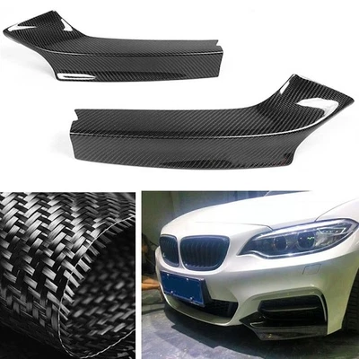Front Side Vent Spoiler Cover Kit For BMW F22 M235i M240i M Sport 2014-2021 2015 — 第 1/4 张图片