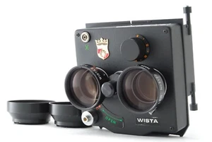 【Exc+5】WISTA WISTAR 130mm f/5.6 TLR Parasol 4x5 Cámara de Gran Formato de Japón - Imagen 1 de 9