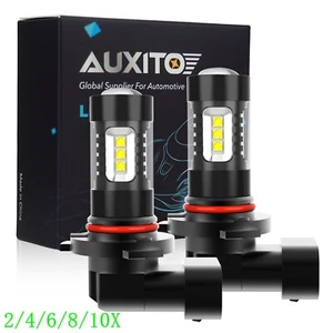 AUXITO LED Fog Light Kit H10 9145 9140 Bulb Super Bright White 3600LM 2/10x - Picture 1 of 23
