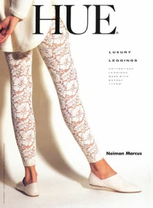 1990 Hue leggings legs hosiery pantyhose 1-page MAGAZINE AD - Picture 1 of 1