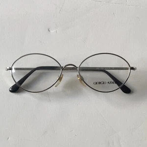 Giorgio Armani Brille Deadstock selten 90er Optik Silber Gestell bereit für RX - Bild 1 von 5