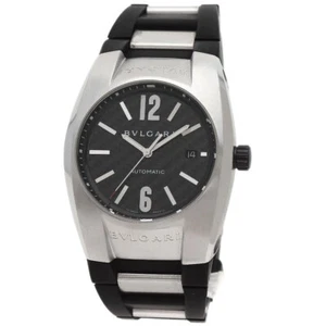 BVLGARI Ergon carbon Watches EG40 Stainless Steel/Rubber mens - Picture 1 of 24