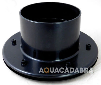 AQUACADABRA SALDATURA SOLVENTE 4" POLLICI FLANGIATA SERBATOIO LINER CONNETTORE KOI STAGNO FILTRO TUBO FLANGIA