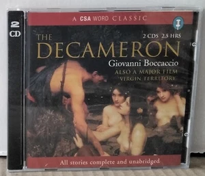 GIOVANNI BOCCACCIO - THE DECAMERON 2007 CSA WORD UK AUDIO SEALED 2CDs - Picture 1 of 2