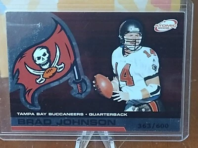 2002 Pacific Atomic - Non-Die Cut #93 Brad Johnson /600 - Image 1 of 3