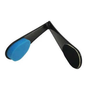 2Pcs Folding Tanning Back Applicator Black Self-Tanning Back Applicator Promotes - Picture 1 of 12