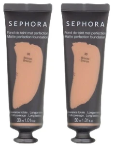Base de maquillaje SEPHORA Collection 2 Matte Perfection cobertura completa #35 bronce - Imagen 1 de 1