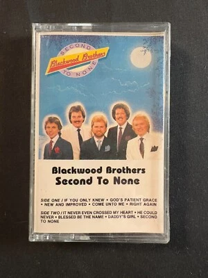 THE BLACKWOOD BROTHERS......"SECOND TO NONE"........OOP GOSPEL CASSETTE - Image 1 of 2