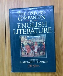 The Oxford Companion to English Literature Fifth Edition (1985, Hardcover) DJ - Imagen 1 de 24