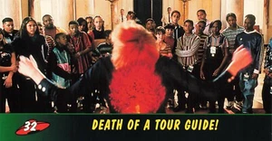 Mars Attacks! 1996 Topps Widevision # 32 Death of a Tour Guide - Bild 1 von 2