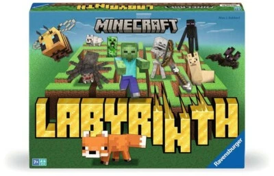 Ravensburger Familienspiel - 24684 Das verrückte Labyrinth Minecraft Edition - Bild 1 von 3